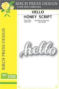 Birch Press Designs - Dies - Hello Honey Script