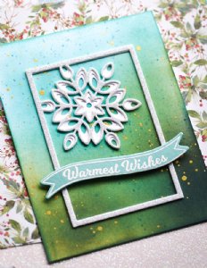 Birch Press Designs - Dies -  Mini Snowflake Frame