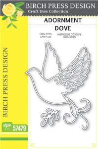 Birch Press Design - Die - Adornment Dove