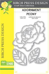 Birch Press Designs - Die - Adornment Peony