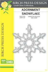 Birch Press Design - Die - Adornment Snowflake