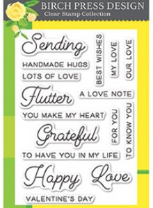 Birch Press Designs - Clear Stamp - Sending Love