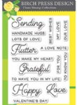 Birch Press Designs - Clear Stamp - Sending Love