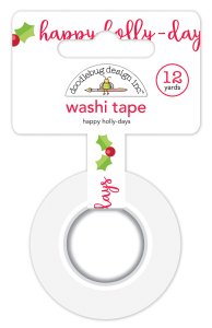 Doodle Bug - Washi Tape - Happy Holly-Days