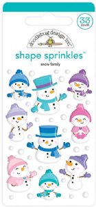 Doodlebug - Shape Sprinkles - Snow Family