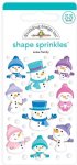 Doodlebug - Shape Sprinkles - Snow Family