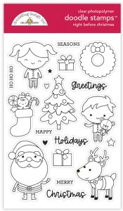Doodlebug - Clear Stamp - Night Before Christmas