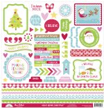 Doodlebug - Cardstock Stickers - Night Before Christmas