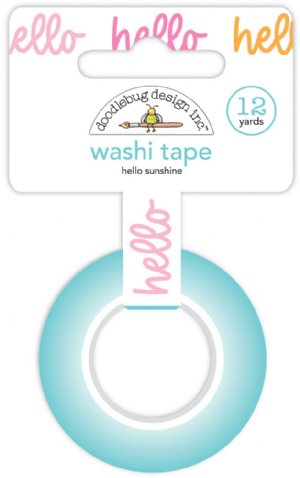 Doodlebug Design - Washi Tape - Fairy Garden - Hello Sunshine