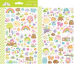 Doodlebug Design - Cardstock Stickers - Fairy Garden