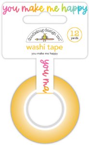 Doodlebug Design - Washi Tape - You Make Me Happy