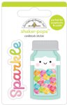 Doodlebug Design - Shaker-pops Cardstock Sticker - Sequin Jar