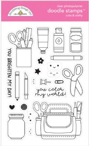 Doodlebug - Clear Stamp - Cute & Crafty