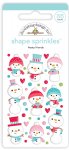 Doodlebug - Shape Sprinkles - Let It Snow - Frosty Friends