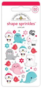 Doodlebug - Shape Sprinkles - Let It Snow - Polar Pals