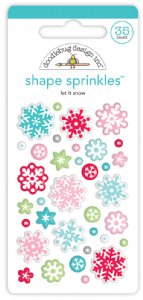 Doodlebug - Shape Sprinkles - Let It Snow