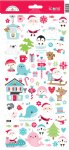 Doodlebug - Icons Cardstock Stickers - Let It Snow