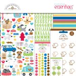 Doodlebug Design - Essentials Kit - Doggone Cute