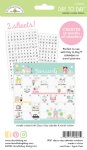 Doodlebug Design - Day To Day Collection - Numbers Cardstock Stickers