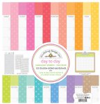 Doodlebug - Calendar Sheets - Rainbow
