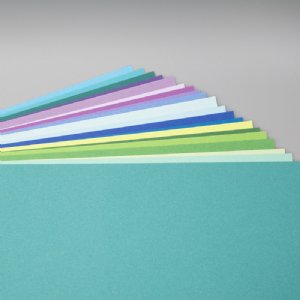 Bazzill Basics - 12X12 Smoothies Cardstock Assortment Pack - Cool Tones 