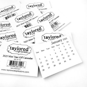 Taylored Expressions - 2025 Mini Tear-off Calendars