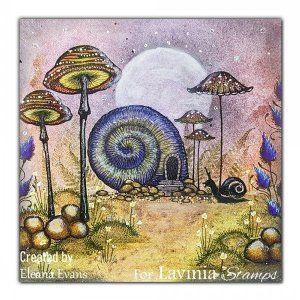 Lavinia Stamps - Stamp - Thistlecap Mushrooms