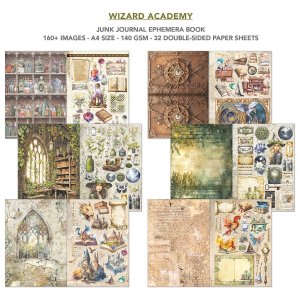 Ciao Bella - Junk Journal  & Ephemera Book - Wizard Academy