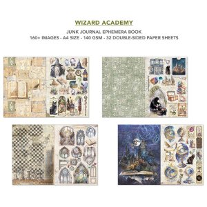 Ciao Bella - Junk Journal  & Ephemera Book - Wizard Academy
