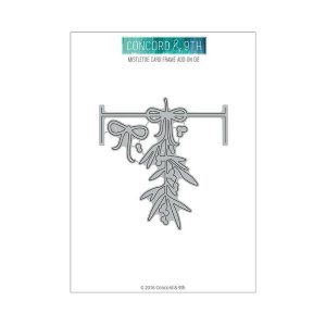Concord and 9th - Dies - Mistletoe Card Frame Add-On