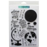 Concord and 9th - Clear Stamp - Globe Greetings Set