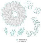 Concord and 9th - Dies - Magnolia Wreath Set