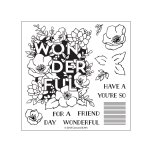 Concord and 9th - Clear Stamp - Wonderful Florals