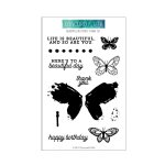 Concord and 9th - Clear Stamp -Beautiful Butterfly