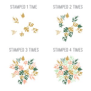 Concord and 9th - Turnabout Clear Stamps - Harvest Wreath