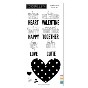 Concord & 9th - Clear Stamp - Happy Heart