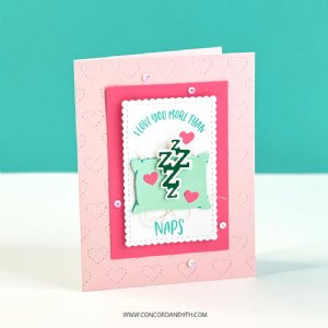 Concord & 9th - Clear Stamp - Love You More Than