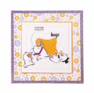 Studio Light - Clear Stamp - Frosty Hello Friendz