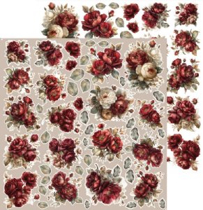 Craft O'Clock - 12X12 Paper - Flowers & More