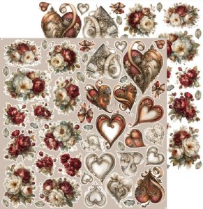 Craft O'Clock - 12X12 Paper - Flowers & More