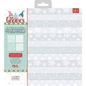 Crafter's Companion - Nature's Garden 8X8 Vellum Pad - Gnomes