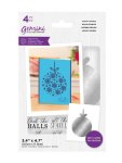 Crafter's Companion - Stamp & Die Set - Snowy Bauble