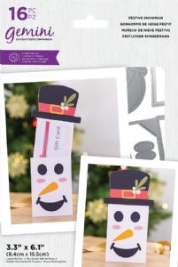 Crafter's Companion - Stamp & Die Set - Festive Snowman