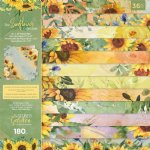 Crafter's Companion - 12X12 Paper Pad - Nature's Garden - Sunflower Collection
