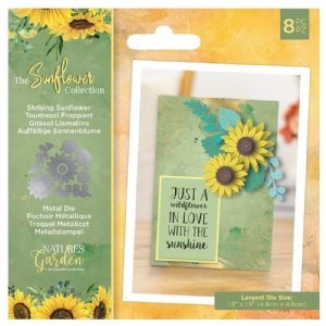 Crafter's Companion - Die - Striking Sunflower