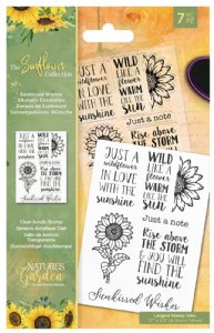Crafter's Companion - Clear Stamp - Sunkissed Wishes