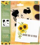 Crafter's Companion - Clear Stamp - Sunflower Bouquet