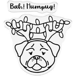 Crafter Companion - Clear Stamps - Bah! Humpug