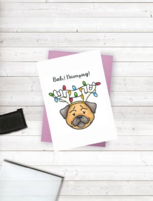 Crafter Companion - Clear Stamps - Bah! Humpug