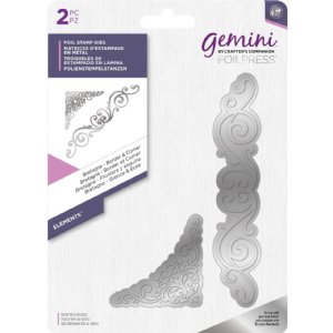 Gemini FoilPress - Hot Foil Plate - Bretagna Border & Corner